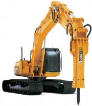 Гидромолот на базе экскаватора JCB JS 160 W