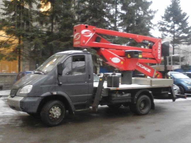 Автовышка Socage DA-324 на шасси ГАЗ-3302